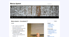 Desktop Screenshot of apetrei.info
